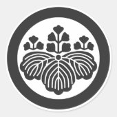 [Familiemensen] Bloemen Ronde Sticker (Voorkant)