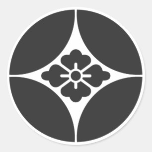 [Familiemensen] Bloemen Ronde Sticker
