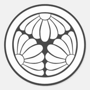 [Familiemensen] Bloemen Ronde Sticker