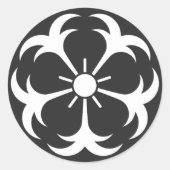 [Familiemensen] Bloemen Ronde Sticker (Voorkant)