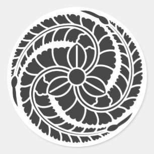 [Familiemensen] Bloemen Ronde Sticker