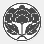 [Familiemensen] Bloemen Ronde Sticker (Voorkant)