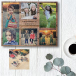 Familienaam 6 foto's en familienaam legpuzzel<br><div class="desc">Achternaam,  aangepaste foto-collage-puzzel U kunt het personaliseren en uw mooiste foto's,  familienaam en tekst toevoegen. Geweldig plezier!</div>