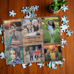 Familienaam 6 foto's en familienaam legpuzzel<br><div class="desc">Achternaam,  aangepaste foto-collage-puzzel U kunt het personaliseren en uw mooiste foto's,  familienaam en tekst toevoegen. Geweldig plezier!</div>