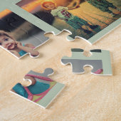 Familienaam 6 foto's en familienaam legpuzzel (Zijkant)