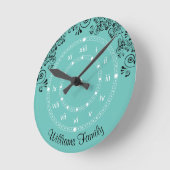 Familienaam Aangepast Ronde Klok (Hoek)