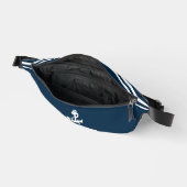 Familienaam Aangepaste Kapitein Boot Nautische Ank Heuptasje (Open)