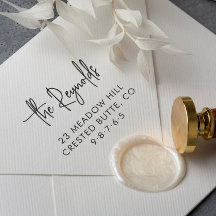 Familienaam & Adres van het Huis Modern Adres van