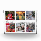 Familienaam Afgezaagd script voor het samenvoegen Fotoblokken (Voorkant)