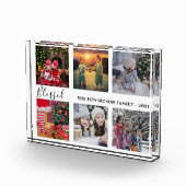 Familienaam Afgezaagd script voor het samenvoegen Fotoblokken (Rechts)