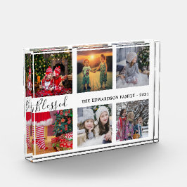 Familienaam Afgezaagd script voor het samenvoegen  Fotoblokken