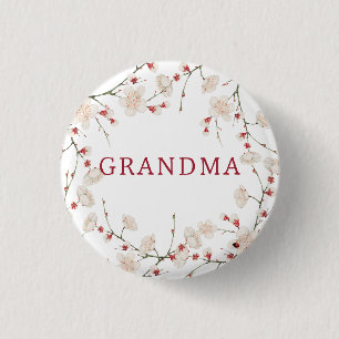 Familienaam Baby shower Button