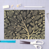 Familienaam Black Gold laat ontkoppelen Tissuepapier (Craft)