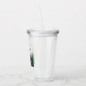 Familienaam Cabin Locatie Pijn Bosbos Acryl Drinkbeker (Links)