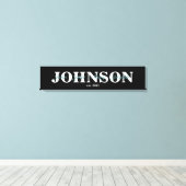 Familienaam Canvas (Insitu (Houten vloer))