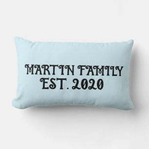 FAMILIENAAM CUSTOM LUMBAR PASTEL BLAUW KUSSEN