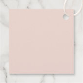 Familienaam Dankbare Gelukkige Gezegende Thanksgiv Bedankjes Labels (Achterkant)