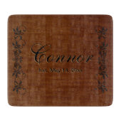 Familienaam | DIY-tekst Snijplank (Voorkant)