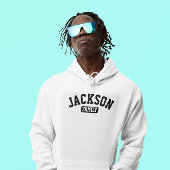 Familienaam Familienamenleving Monogram Hoodie