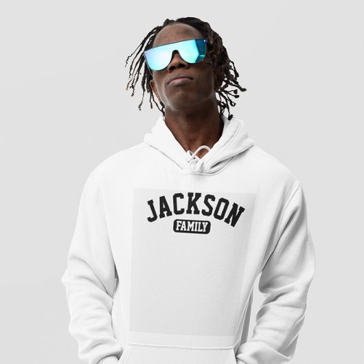 Familienaam Familienamenleving Monogram Hoodie