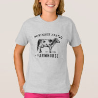 Familienaam Farmhouse Rustic Dairy Milk Koe