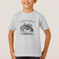 Familienaam Farmhouse Rustic  Tractor