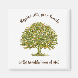 Familienaam Favors, home decor gift M Magneet