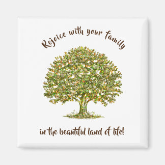 Familienaam Favors, home decor gift M Magneet