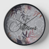 Familienaam Floral Damask (Voorkant)