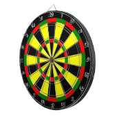 Familienaam Gepersonaliseerd Blauw Dartboard Dartbord (Voorkant Rechts)