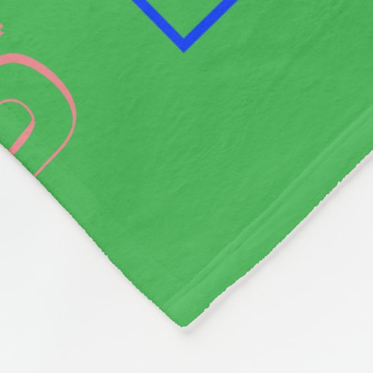 Familienaam 💛 Gepersonaliseerde Word Cloud Fleece Deken (Hoek)