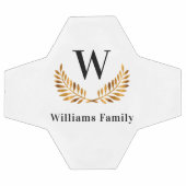 Familienaam gouden zwarte voetbal (Enkel)