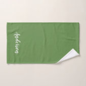 Familienaam handdoek, kleur handdoek (Handdoek)