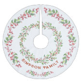 Familienaam Kerstboom Rok Holly en Ivy (Voorkant)