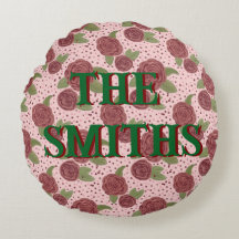 Familienaam Kussen Bloemen Home Decor