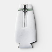 Familienaam Lake House Forest Green Trees Flesjeskoeler (Achterkant)