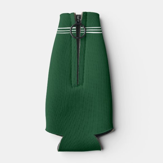 Familienaam Lake House Trees Forest Green Flesjeskoeler (Achterkant)