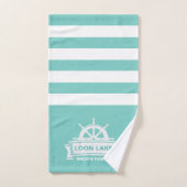 Familienaam Lake House Vacation Bad Handdoek (Handdoek)