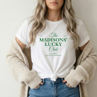 Familienaam Lucky Club St. Patricks T-Shirt