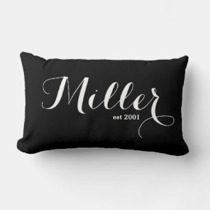 Familienaam Lumbar Pillow - Miller Kussen
