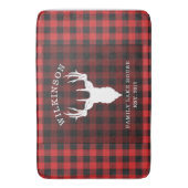 Familienaam Lumberjack Pset Lake House Badmat (Voorkant Verticaal)