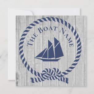 Familienaam marine Anchor Rope Nautical