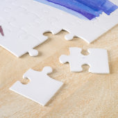 Familienaam Modern Boom Legpuzzel (Zijkant)