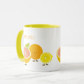 Familienaam mok citrusvruchten (Voorkant links)