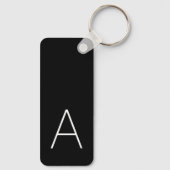 Familienaam Monogram Reunion Persoonlijk Sleutelhanger (Achterkant)