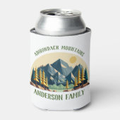 Familienaam Mountain Sunrise Blikjeskoeler (Blikje Voorkant)