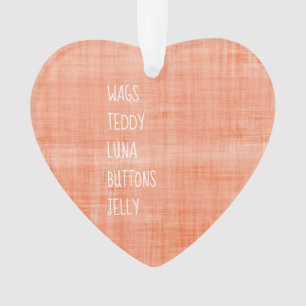 Familienaam Namen Timeless Keepomwille Bericht Joy Ornament