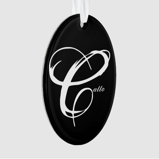  familienaam ornament (voorkant)