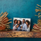 Familienaam Overlay Foto Fotoplaat (Zijkant)