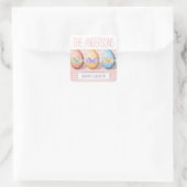 Familienaam Paasei Stickers (Tas)